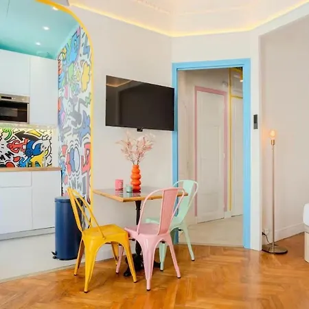 Studio Design Lumineux - Centre-Ville - Proche Mer Апартаменты Ницца