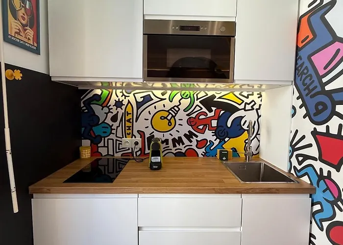Apartmán Pop Art Au Centre De Et Proche De La