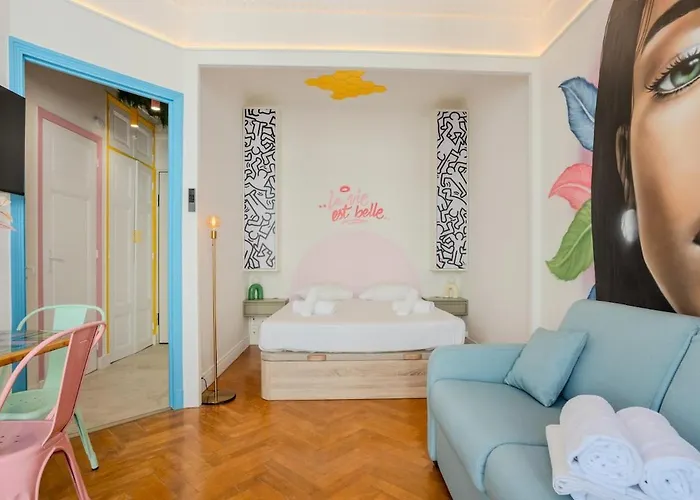 Apartmán Pop Art Au Centre De Et Proche De La *